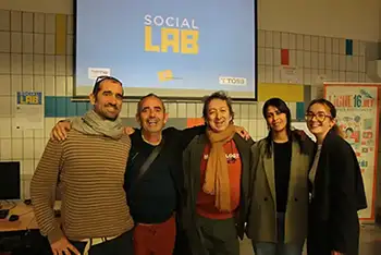 L'équipe du Social Lab, organisme de formation professionnelle à Nice